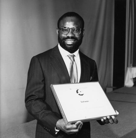 emeagwali gordon bell plaque cathedral hill hotel san francisco california february 28 1990 1
